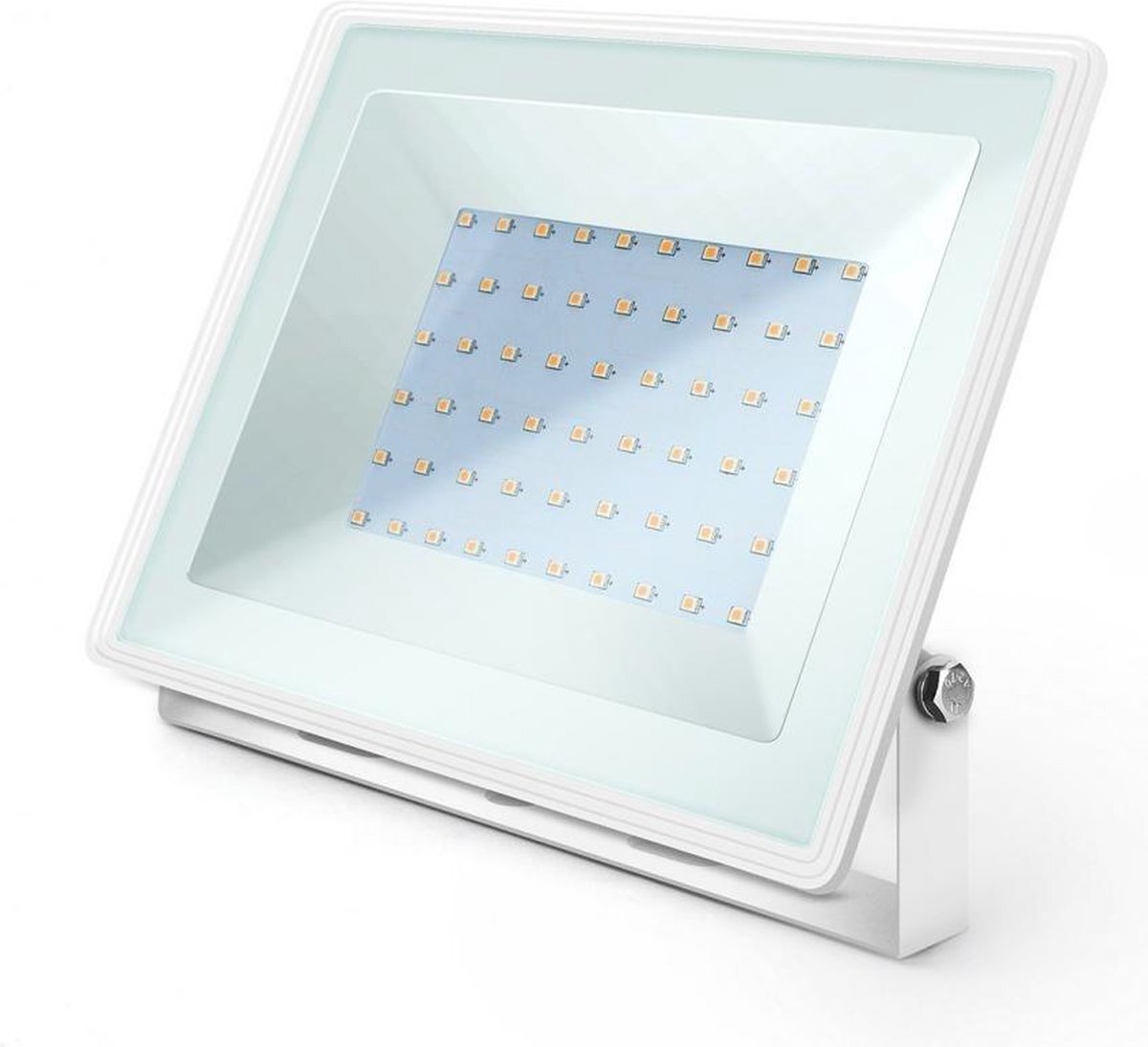 Aigostar Buitenlamp wit | LED 50W=450W halogeen schijnwerper | koelwit 4000K | waterdicht IP65