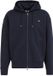 WE Fashion interlock sweatvest met borduursels - donkerblauw