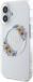 Guess GUHMP16SHFWFCT iPhone 16 6.1" transparante hardcase IML Flowers Wreath MagSafe