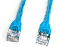 StarTech.com 50 ft Blue Shielded (Snagless) Category 5e (350 MHz) STP Patch Cable