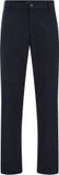 WE Fashion Heren regular fit smart broek van linnenmix