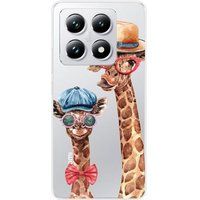 Xiaomi 14T Pro Siliconen hoesje - ontwerp funny girafe