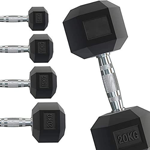 G5 HT SPORT Professioneel zeshoekig dumbbell - 27,5 kg