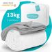 CozySense® Verzwaringsdeken 13 kg - 2-persoons - Grijs