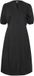 CULTURE Damesbloes Antoinett V-hals Korte mouw Katoen/Polyester/Elastaan Zwart L