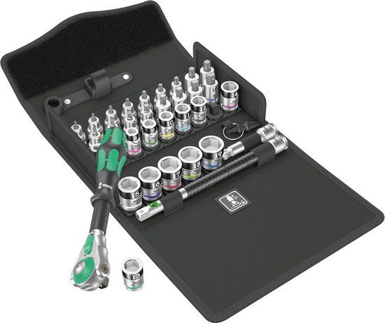 Wera 8100 SB All-in Zyklop 35-delige Speed-ratelset - 3/8"