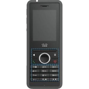 Cisco 6825 - Draadloze telefoon - Zwart
