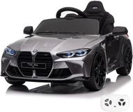 Vrooomy BMW M4 Competition Voiture électrique pour enfants 12V Gris