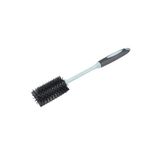 Homéa Bottle Brush with TPR Bristles, 30 cm, Two-Tone, Anthracite/Ice Blue