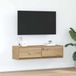 Maison Exclusive - Meuble TV, dimensions : 100 x 31 x 25,5 cm, fabriqué en bois composite imitation chêne