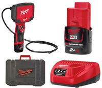 Milwaukee Milwaukee M12 360IC12-201C 360° Inspectiecamera (1x 2.0 Ah Accu) In Transportkoffer - 1,2 M