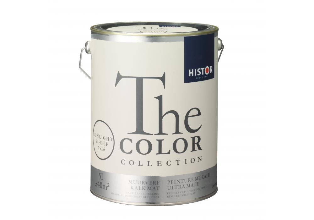 Histor The Color Collection Muurverf - 5 Liter - Sunlight White