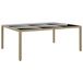 VidaXL Tuintafel Beige 200x150x75 cm