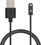 kwmobile USB-oplaadkabel geschikt voor Mibro Watch T2 / Watch A2 / Watch C3 / Watch GS Pro kabel - Laadkabel voor smartwatch - in zwart