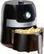 alpina Airfryer 3.5L - Heteluchtfriteuse met 8 Programma's, 80-200°C, Timer, 1400W - Zwart