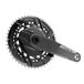 SRAM Force AXS Power Meter pédalier, 175 mm, 12 vitesses, 175 mm, 50/37t, 8-bolt PM spider, double spindle, carbone, E1