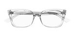 Alexander McQueen AM0464O Lunettes de Vue Femme Transparent Carrées 52mm