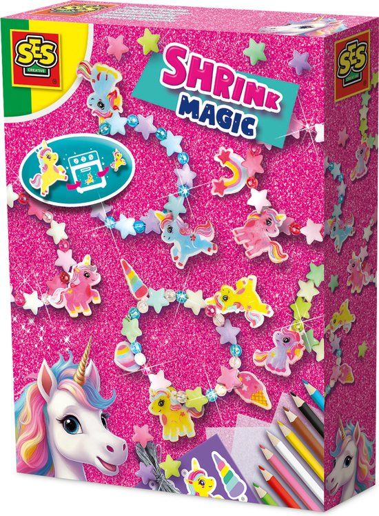 SES Creative Unicorn Kralen Armbanden Knutselen Meisjes Armbandjes maken Vanaf 5 jaar