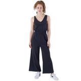 Hurley Stella Mouwloze Jumpsuit Zwart S Vrouw