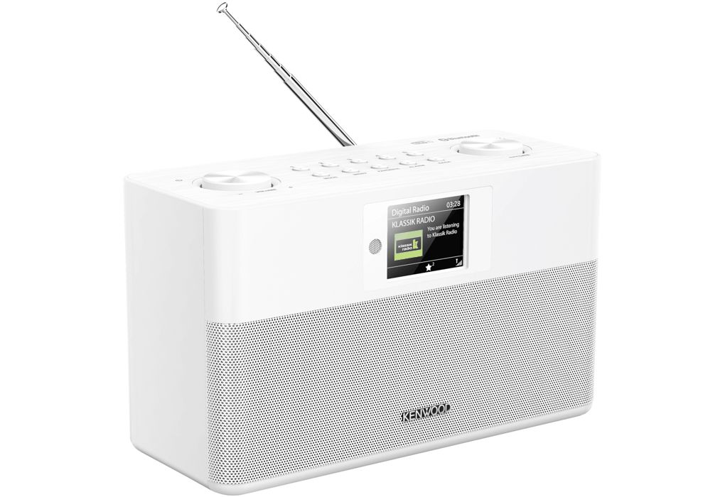 Kenwood CR-ST80DAB-W Personal Digital Radio - White