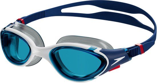 Speedo Biofuse 2.0 Zwembril - Blauw/Wit - Unisex - One Size