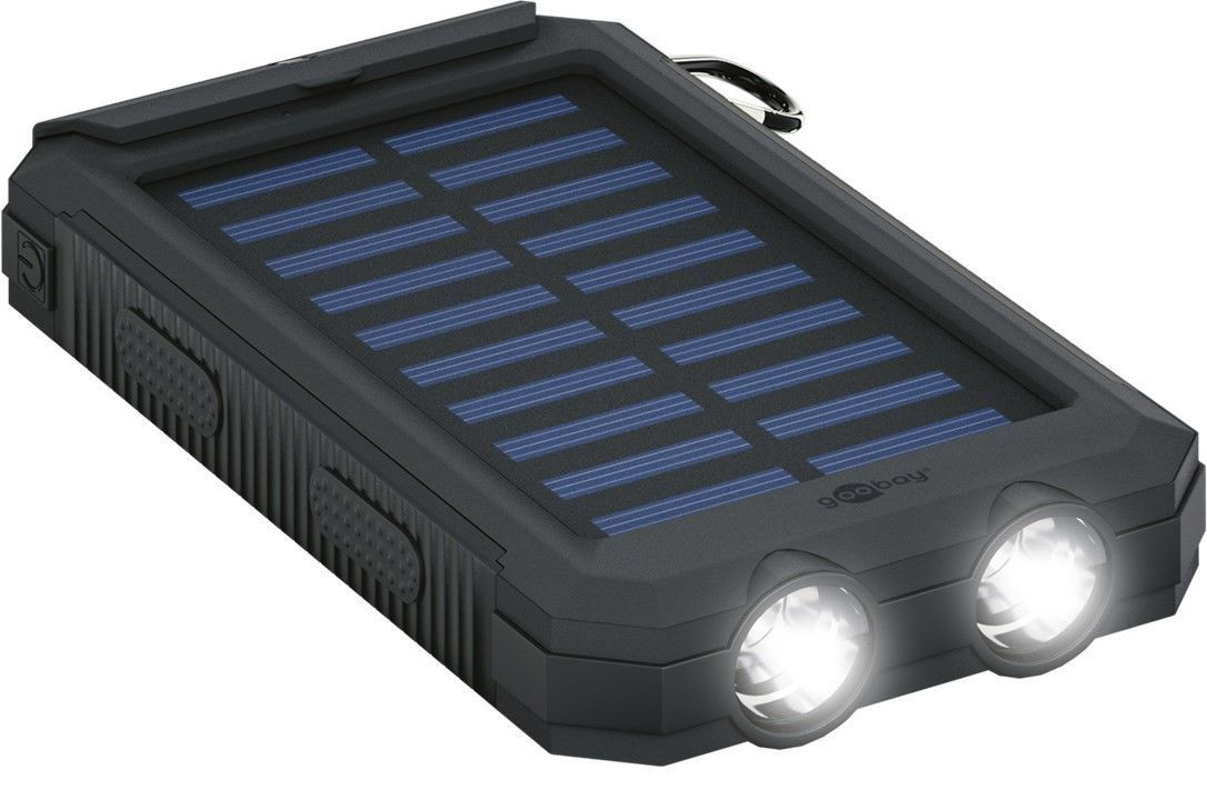 Goobay 49216 Powerbank - 8000 mAh - Zwart/Blauw