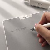 PaperlyNote Paperly Think schrijfbord zonder inkt - 10 inch tabletformaat - herbruikbaar en uitwisbaar notitieblok en mini whiteboard voor bureau, studie en planning