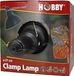 Hobby Terrano Clamp Lamp terrarium klemlamp 14 | 21 cm E27 Zwart/Zilver Aluminium/Keramiek