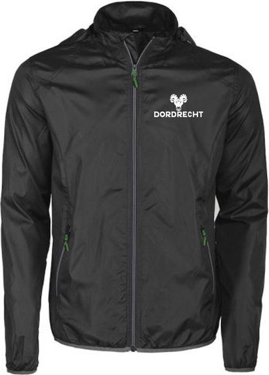 Sol's Dordrecht Windjack - Zwart - Unisex - 4XL