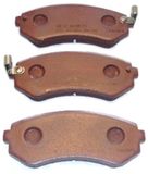 Japanparts PP-137AF remvoeringset, schijfrem - (4-delig)