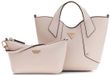 GUESS Darcy Mini Tote Handtas Schoudertas Stone Lichtgrijs