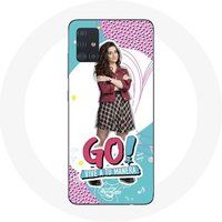 Maniacase Hoesje voor Samsung Galaxy A51 4G Poursuis Tes Rêves Zoe Caletián Go! vive a tu manera