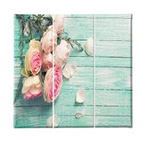 Homemania Wandfoto, 3-delig, natuur, voor woonkamer, slaapkamer, meerkleurig, 69 x 3 x 50 cm, HM203PKNV-237, polyester, hout