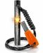 Camping aZengear Camping vuursteen en staal vuurstarter, 10x100mm (0.4x4in) Ferro Staaf, HSS Striker, Paracord, Waterdichte Outdoor Survival Kit