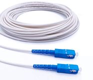 Elfcam® - 5m Glasvezelkabel OS2 SC/UPC naar SC/UPC Singlemode Simple 9/125um LSZH,5 Meter