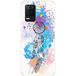 Realme Bedrukt siliconen hoesje compatibel met Realme 8 5G, Realme V13 5G Dreamcatcher color