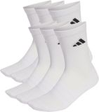 Adidas Performance Gevoerde Sokken 6 Paar - Unisex - Wit