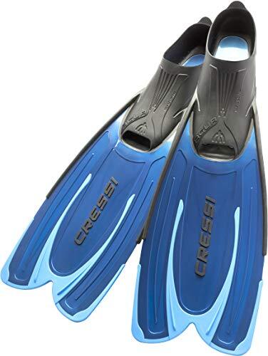 Cressi Agua Fins - Snorkelvinnen met zelfinstellende comfortabele volle voetzak - Perfect voor op reis