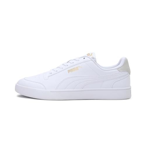 Puma Shuffle Sneakers Dames Wit/Goud Maat 38.5
