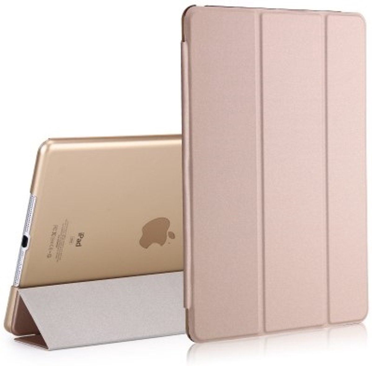 GSM-Hoesjes.be Smart Tri-Fold Hoes iPad 2018 / 2017 - Goud