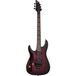 Schecter Omen Elite 6 FR Black Cherry Burst LH guitare électrique pour gauchers