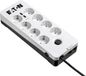 Eaton PB8TUD Overspanningsbeveiliging Zwart, Wit 8 AC-uitgang(en) 220 - 250 V 1,5 m