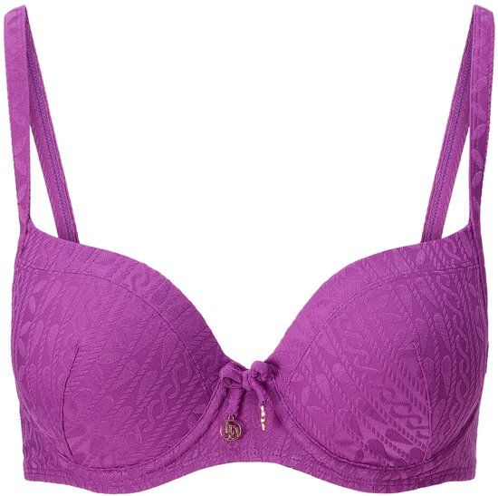 LingaDore Voorgevormde Bikini top Sparkling grape 42D