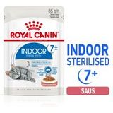 ROYAL CANIN Indoor 7+ Gesteriliseerd in jus 12x85 g