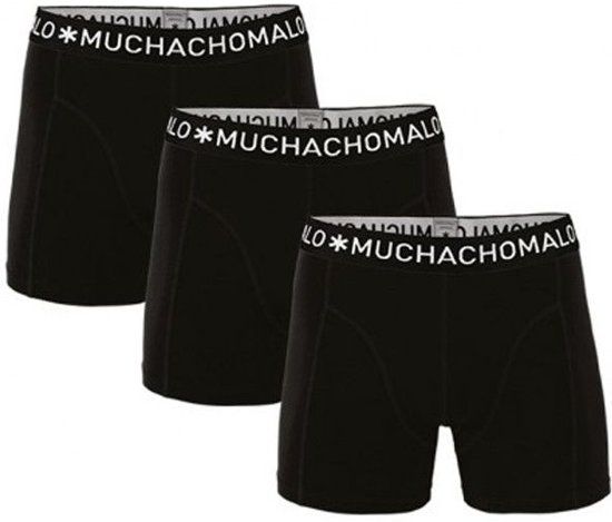 Muchachomalo 3-pack Boxershorts Zwart - L