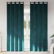 vidaXL Gordijnen 2 st donkergroen 140 x 245 cm fluweel
