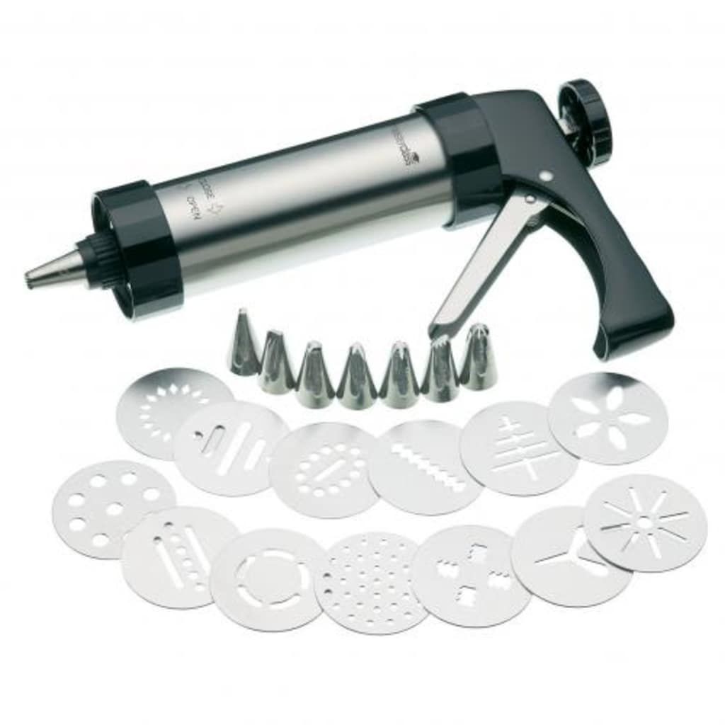 Masterclass Kitchen Craft KoekjesGlazuurset RVS - 5028250155504