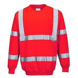 Portwest Hi-Vis Sweatshirt B303 - Rood - L