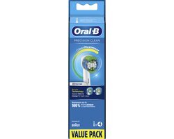 Oral-B Precision Clean Opzetborstel Met CleanMaximiser-technologie, Verpakking Van 4 Stuks