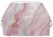 Icecat Housse de barbecue imperméable en marbre rose et gris luxueux